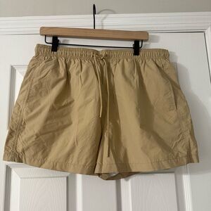 Urban Outfitters Standard Cloth Khaki Elastic Waist‎ Shorts XL